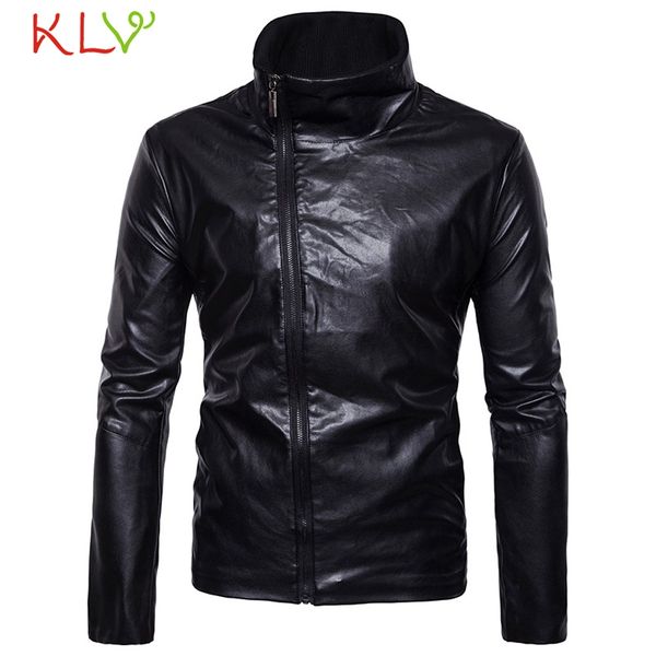 

men winter jacket leather winter retro locomotive coat casual long 2018 new milltary manteau homme hiver plus size 18nov26, Black