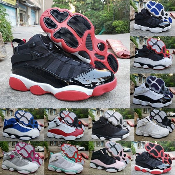 

6 6s six rings basketball shoes men womens sneakers jumpman concord bred green ice gym red confetti space jam 2019 baskets trainers zapatos