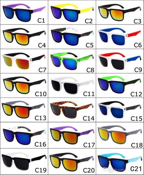 

new brand designer spied ken block helm sunglasses fashion sports sunglasses oculos de sol sun glasses eyeswear 21 colors dhl free, White;black