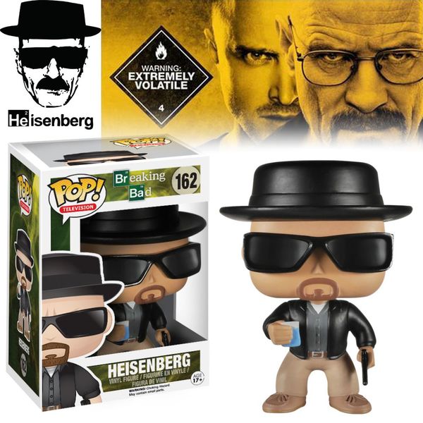 

funko pop 162# heisenberg vinyl toys amc breaking bad anime figure heisenberg model collectibles gift toys breaking bad