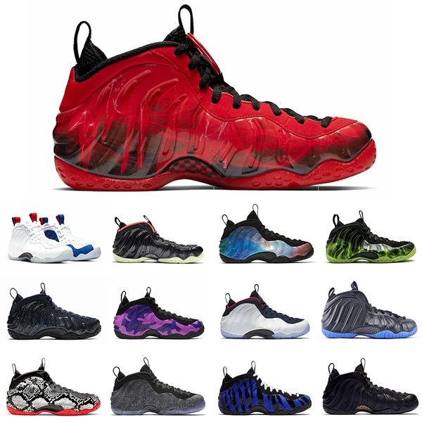 

penny hardaway basketball shoes men foam one floral snakeskin sequoia lunar new year galaxy 2.0 memphis tigers blue foams mens sport sneaker, White;red