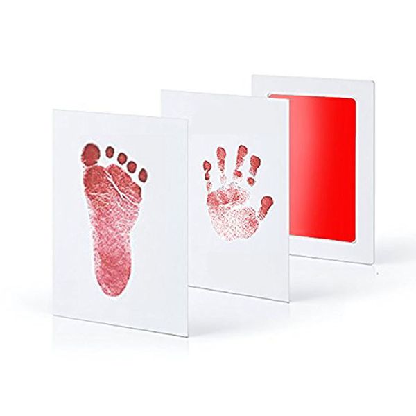 

newborn p hand foot print pad keepsake baby handprint footprint mold pad safe for baby growth memorial products