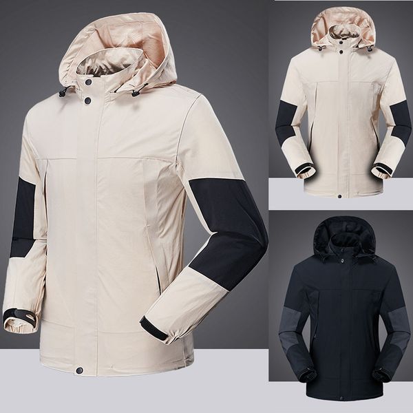 

hip hop mens autumn casual streetwear waterproof quick-drying breathable sport outdoor men coat jaqueta masculino chaqueta, Black;brown