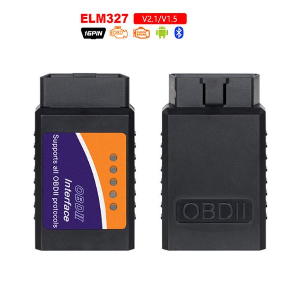 

Мини ELM327 Элм-327 Bluetooth OBD2 V2.1 код читателя автоматический сканер вяз 327 Тестер Адаптер диагностический инструмент для Android