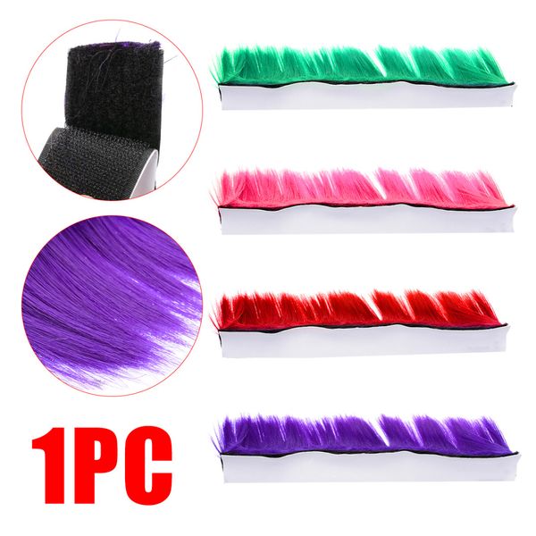

1pc motocross racing motorcycle mohawk helmet punk hair ski snowboard bike stylish diy accessories 31x8cm