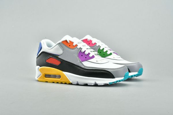 

2019 new be true rainbow shoes for mens white black yellow women running shoes sneakers femmes vintage espadrilles cj5482-100