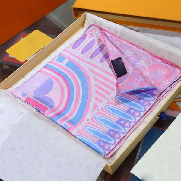 

romantic square scarf designer scarf casquette bucket hats baseball cap scarf snapbacks cap women luxury designer scarfs silk 2020 new, Black