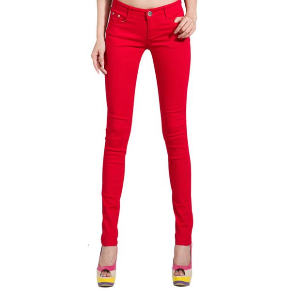 

pants women trousers s women candy color pencil pants trousers women jeans ladies elastic skinny pants plus size pantalon femme, Black;white