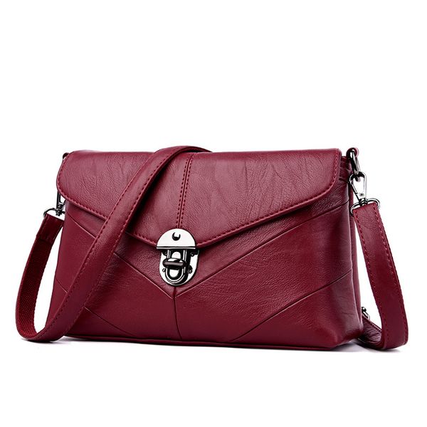 

luxury leather bag women shoulder messenger bag ladies pocket women handbag female tote crossbody bags