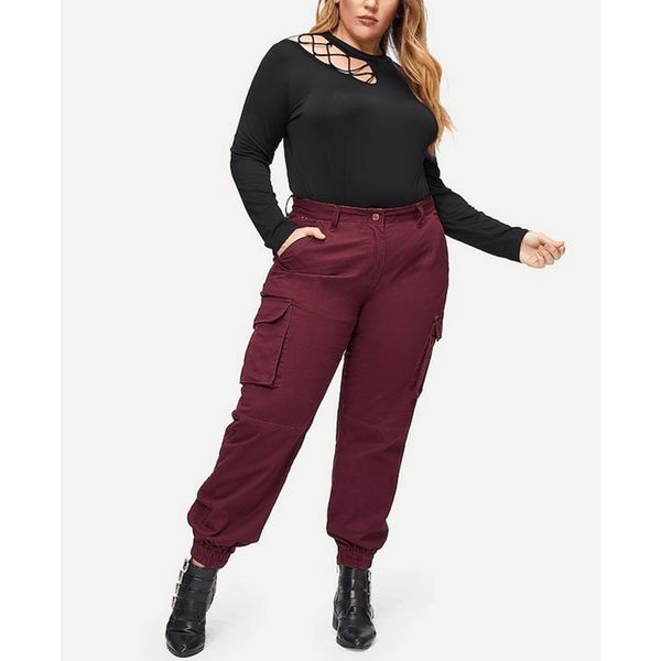 

loungewear vintage women fleece soft 5 colors plus big size capris designer lady luxury brand pants a25, Black;white