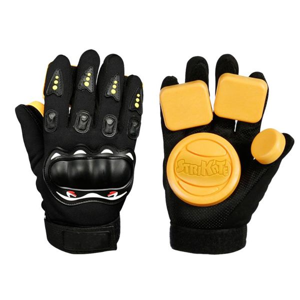 

longboard slide gloves downhill longboarding skate gloves with slider puck