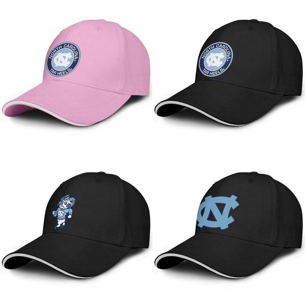 

северная каролина tar heels primary logo черный мужские и женщин, водитель грузовика крышка прохладно приспособленные для гольфа спорта стар, Blue;gray