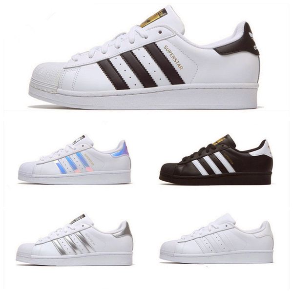 

2019 brand inkjet new round head flat black white strips shallow mouth shoes patent leather shell head mens womens shoes trend lovers shoes