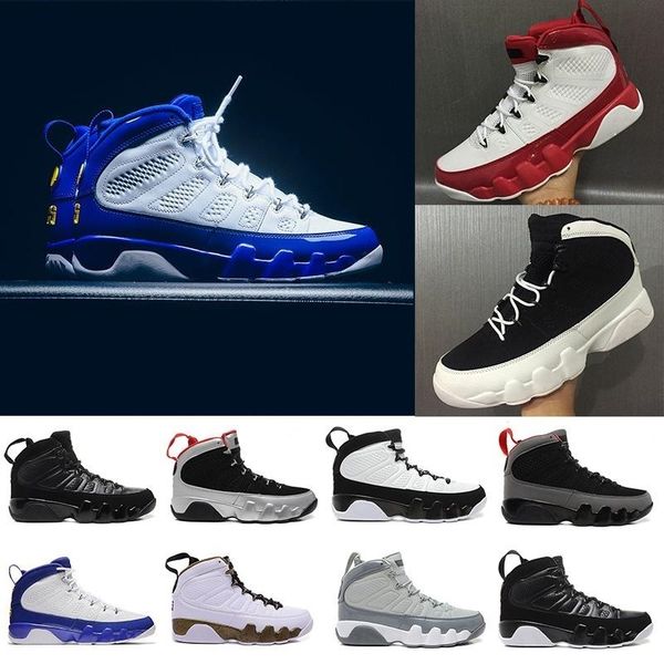 

9 space jam basketball shoes new men women 9s space jam white black red sports sneakers size 41-47