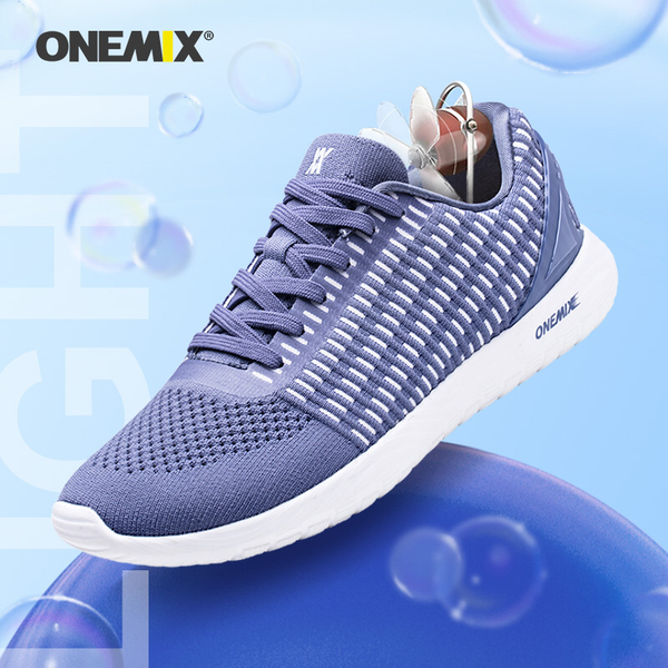 

onemix women's running shoes light knit outdoor sneakers high-tech men sport shoes elastic comfortable jogging tennis shoe