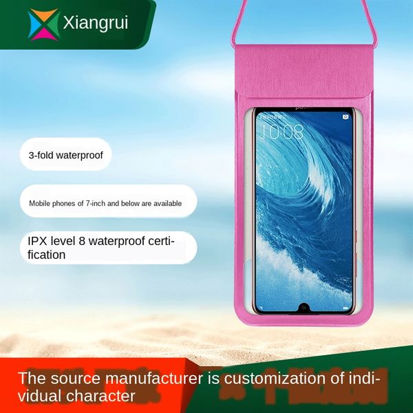 

outdoor tpu + pu anti-fall explosion-proof swimming mobile phone waterproof bag diving p mobile phone waterproof bag