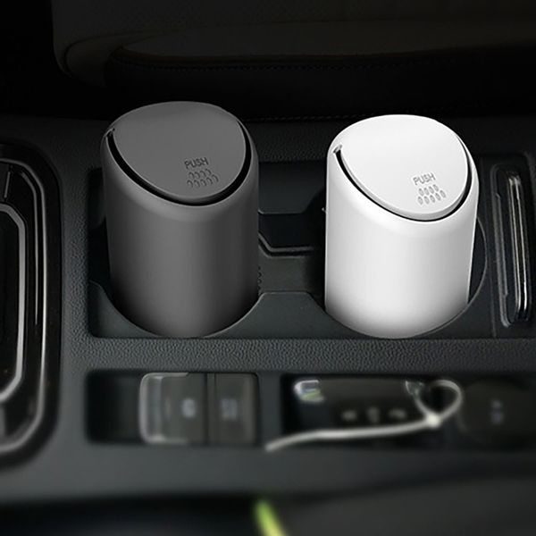 

simple compact car trash bin auto organizer storage box universal car trash can rubbish garbage holder easy to disassemble