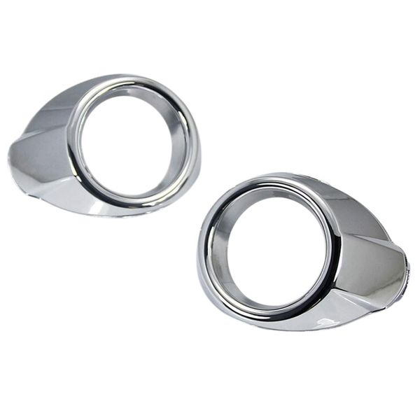 

2x abs front fog light lamp cover bezels trim fit for focus 2012 2013