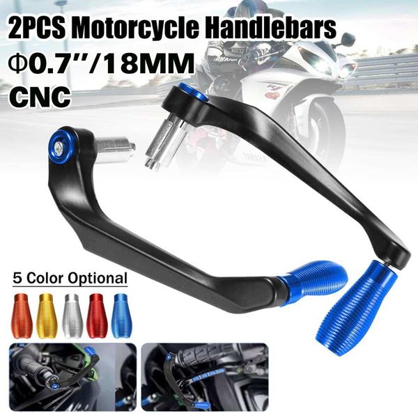 

cnc aluminum motorcycle handlebar brake clutch levers protector guard for yamaha r3 r25 yzf r1 yzf r6 handle bar moto parts bike