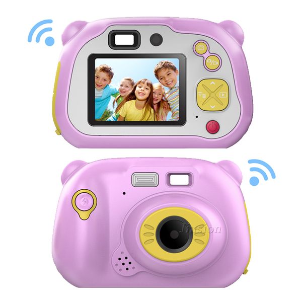 

digital camara kids wifi video kamera kinder toys camera fotografica mini dual lens p camcorder for children birthday gifts