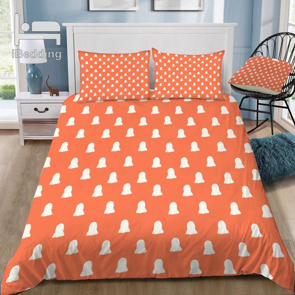 

bedding sets cute ghosts halloween 3d set printed duvet cover  king twin size