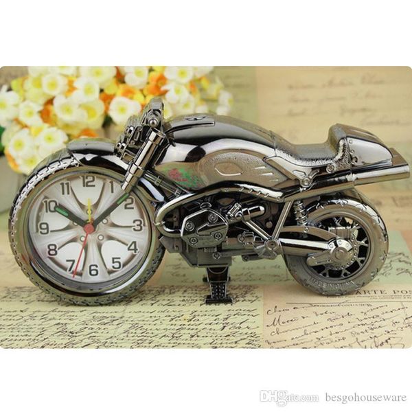 

home decoration alarm clock motorcycle model alarm clock super cool motorcycle alarm clocks holiday creative retro gift decor bc bh0824