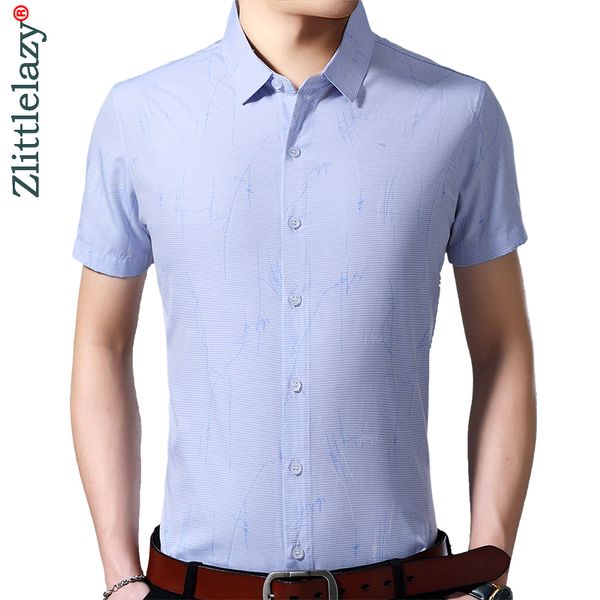 

men's casual shirts 2021 short sleeve men social shirt summer streetwear striped dress mens slim regular fit clothes fashions 4147, White;black