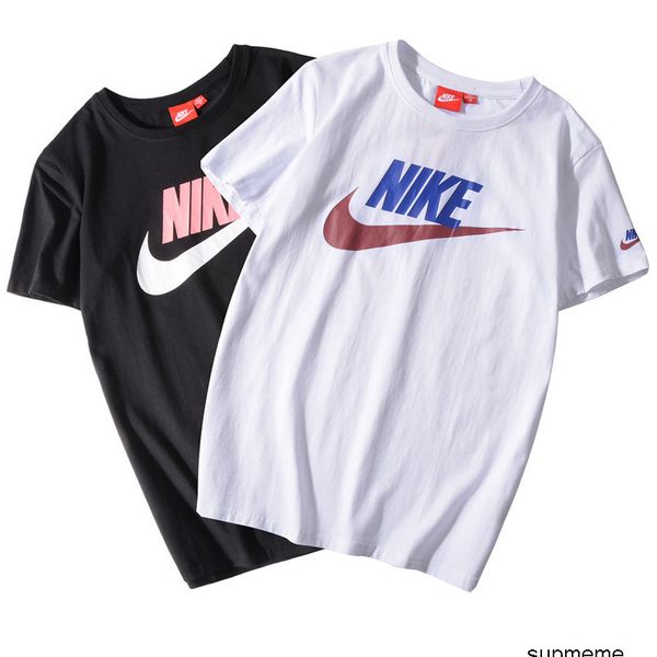 

mens designer luxury men's t-shirts man tees summer short-leeved letter designer black white blue red color sport womenkzz1, White;black