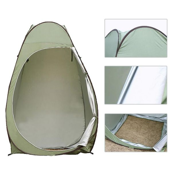 

outdoor -up dressing tent camping shower room bathroom toilet privacy cloakroom storage single mobile folding tent