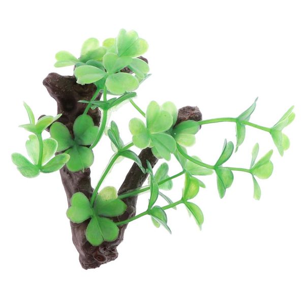 

1x artificial plants aquarium water grass fish tank decorations ornaments