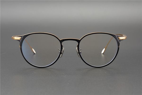 

2019 pure titanium round eyeglasses frame optical frames glasses retro eyeglasses prescription men women myopia frames, Silver