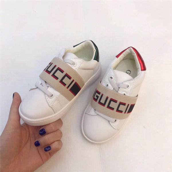 

baby sports shoes high fashion shoe designer for kid girl white running fashion shoe sneakers boy black leather designer shoes eu 26-35, Black;red