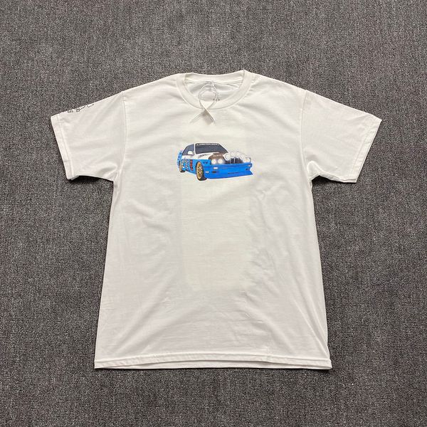 

logan jackboys tee 20ss racing punk style printed short sleeve, Red