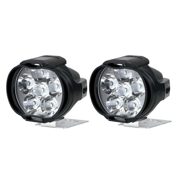 

2pcs 6led motorcycle spotlight headlight driving light fog lamp super bright