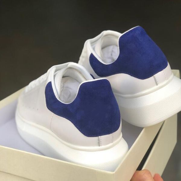 

men oversized platform sneaker blue black fashion women trainers running walking sneakers party weeding shoes with box us12