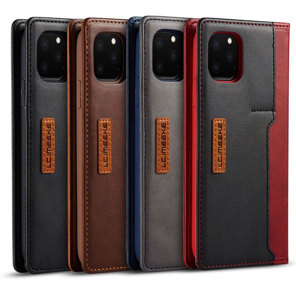 

for iphone 11 pro max flip case for iphone 11 11pro 5.8 6.1 6.5 2019 x xs max xr 6 6s 7 8 plus card slot leather wallet case