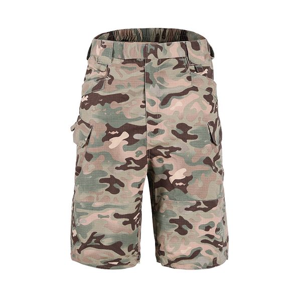 

mens cargo shorts active pants knee length straight pants men green brown black khaki for cycling,camping fashion, White;black