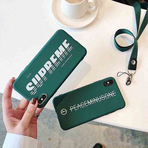 

fashion phone case for iphonexsmax xr xs 7plus/8plus 7/8 6s/6sp6/6s new arrivalprotective back cover phone case 2 styles