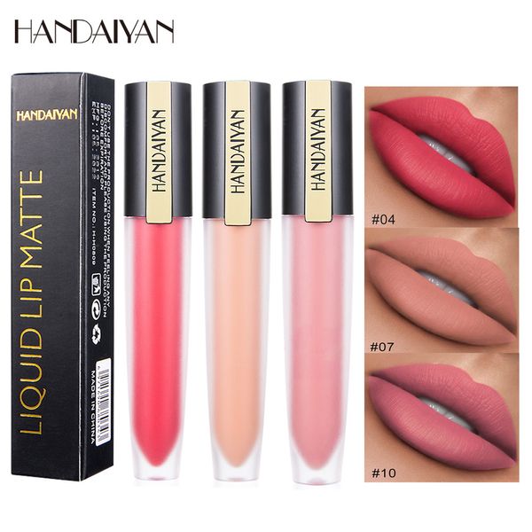 

lips matte liquid lipstick make up cosmetics makeup long-lasting moisturizer lip gloss maquiagem mate batom waterproof lipgloss