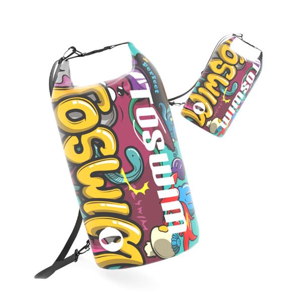 

toswim 15l waterproof bucket bag pvc dry wet separation swimming pack outdoor travel from mijiayoupin