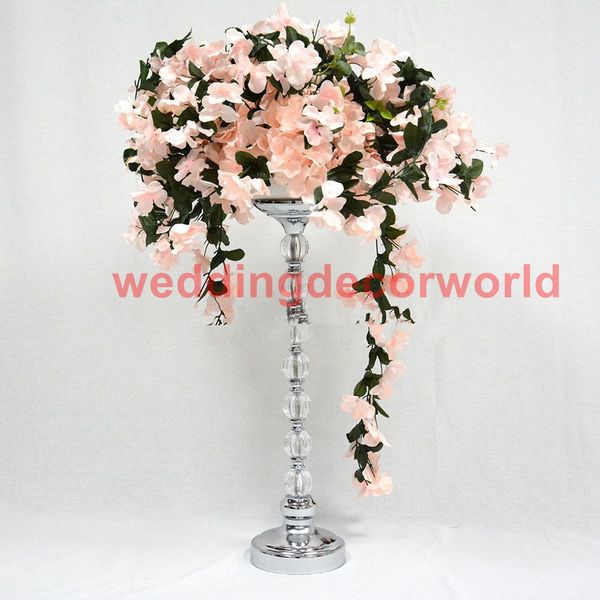 Новый 2019 акриловые вазы свадебный стол центральные столб цветок стенд партия событие цветы дорога привести для отеля событие украшения decor00019