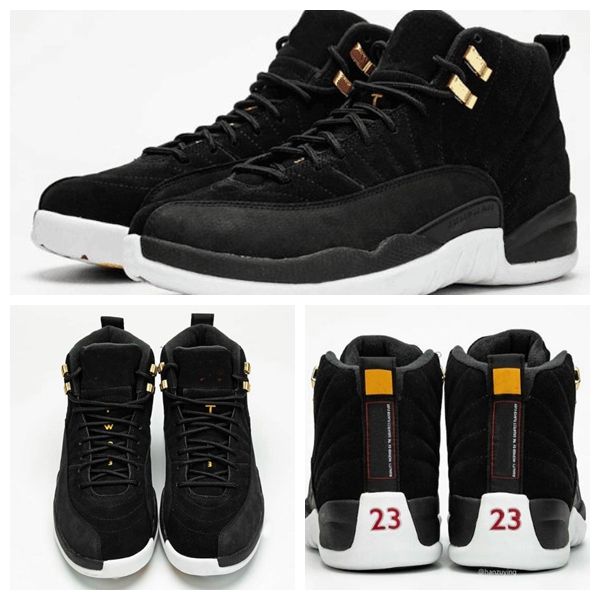 

12 12s gs generation of tiger basketball shoes for men game royal triple black reverse taxi game royal mens trainers jumpman sports sneakers