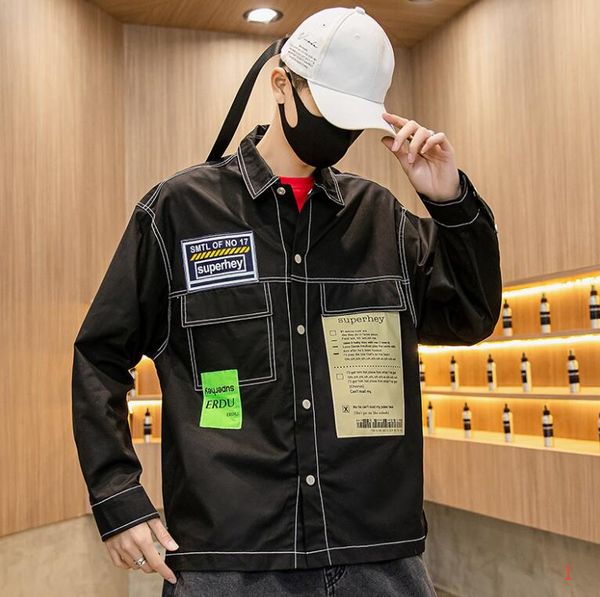 

20ss mens designer jackets brand jacket for mens streetwear with letters new arrived mens jackets clothing m-2xl zwn204256, Black;brown