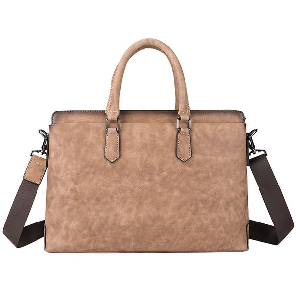 

fashion cowhide male commercial briefcase /real leather vintage men's messenger bag casual natural cowskin business bag