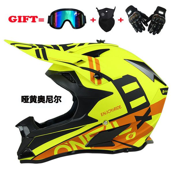 

166 helmet motorcycle helmet cross-country four seasons male cross-country small goggles gloves mask