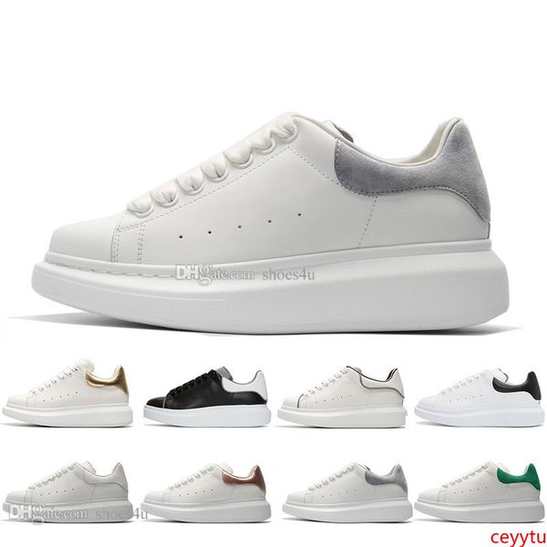 

2019 ace black white red luxury fashion designer women shoes gold low cut leather flat designers men womens casual sneakers 36-45