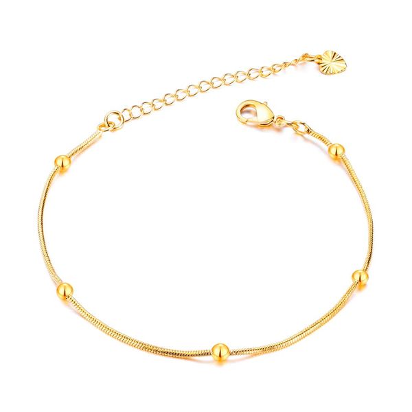

opk fashion and exquisite jewelry gold-plated transfer girls bracelet personality simple accessories, Black