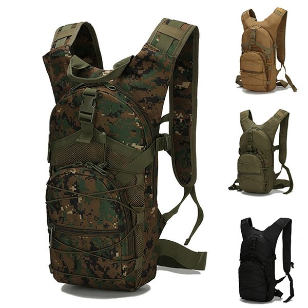 

15l military militar hiking molle tactical backpack 800d oxford cycling bags,outdoor sports backpacks climbing camping army bags