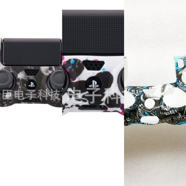 

2gvpv replacement plating front housing controller case cover for playstation dualshock 4 ps4 shell
