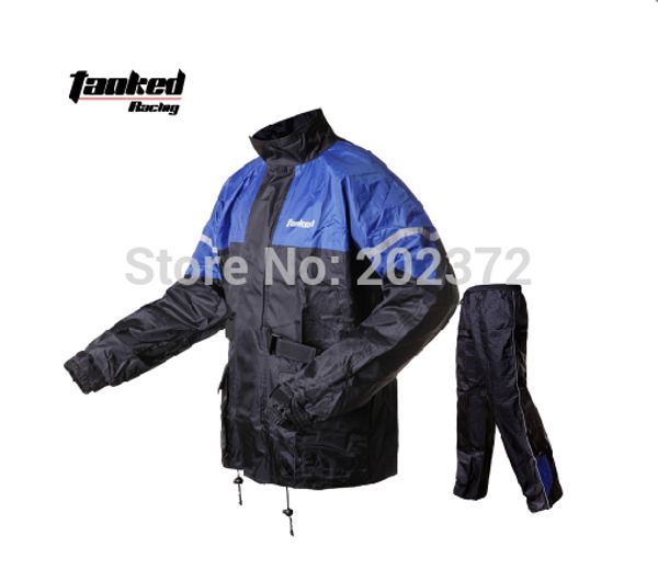 

tanked trc16 blue black men's raincoat,fishing motorcycle riding raincoats impermeable rain jacket, Black;blue